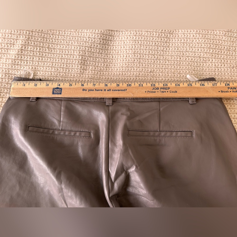 Babaton cropped vegan leather pant - Picture 8 of 12